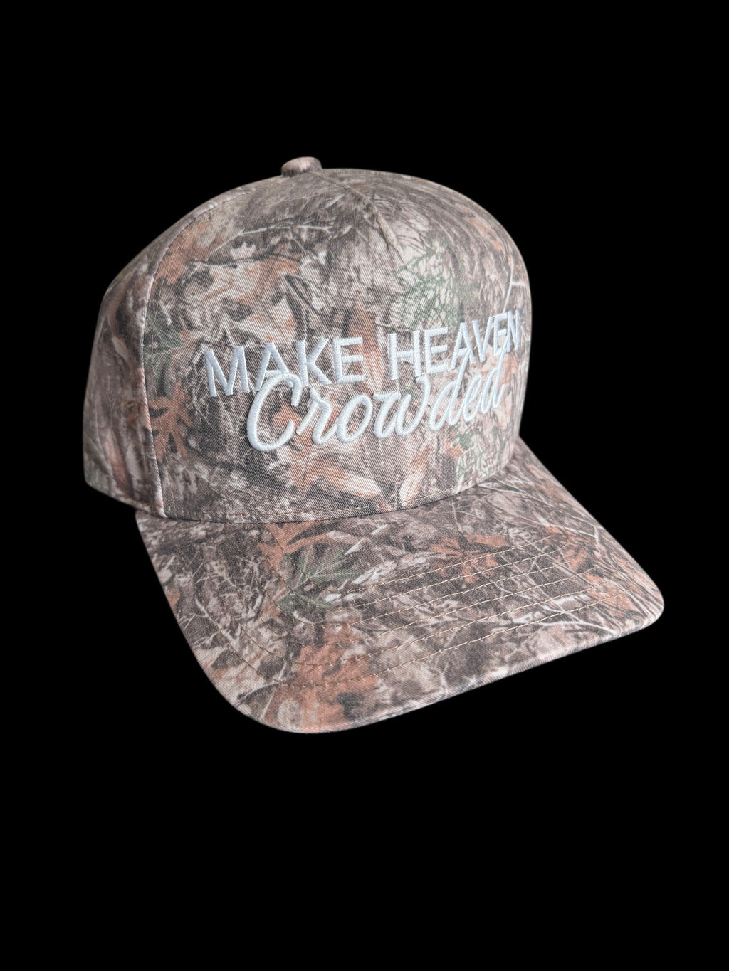Make Heaven Crowded Trucker Hat