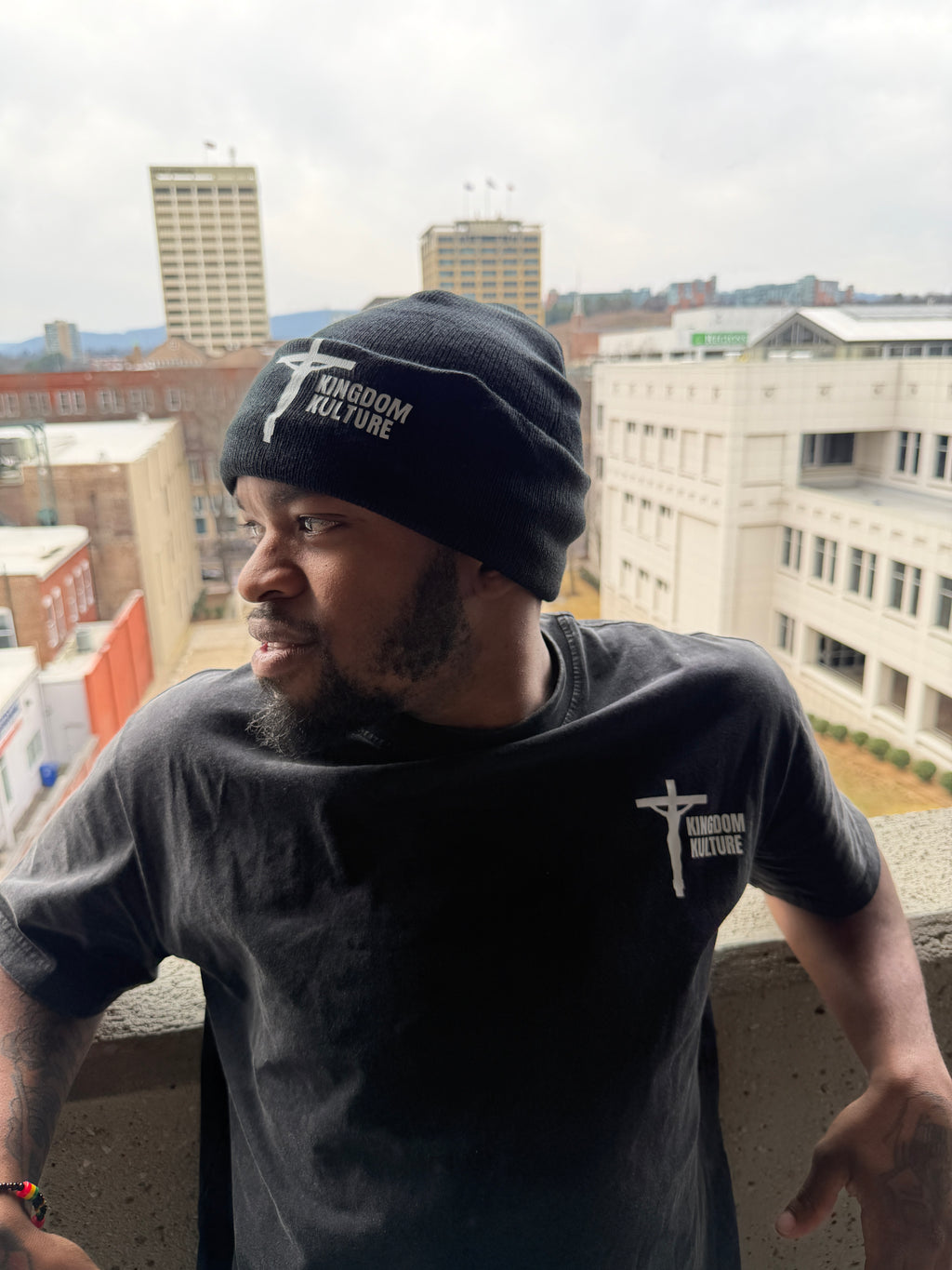 KINGDOM CULTURE  Black Beanie